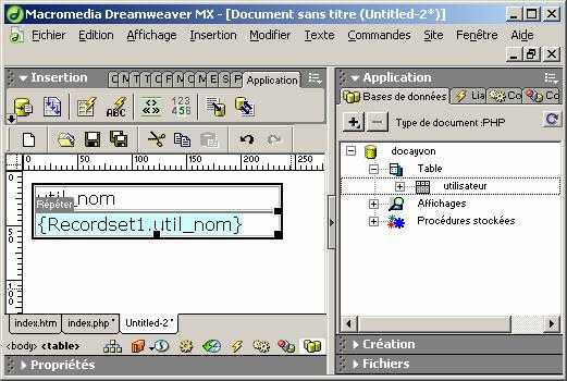 Configurer Dreamweaver Mx Pour Gerer Un Site Dynamique Avec Easyphp